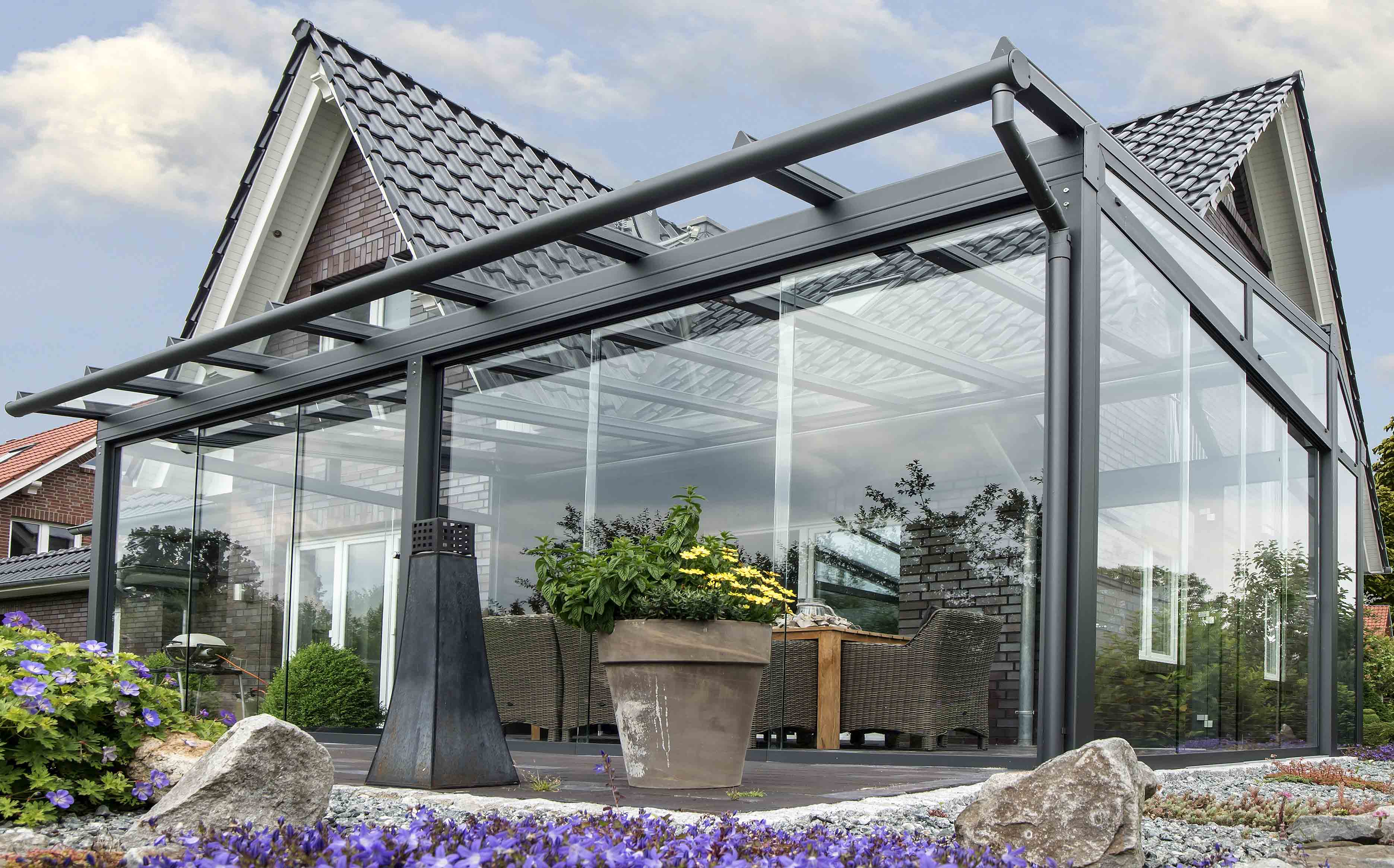 Stern ist einer der ersten Kunden von Hydro, der vollständig auf Hydro REDUXA umgestellt hat, um die CO2-Emissionen seiner Wintergärten zu senken.