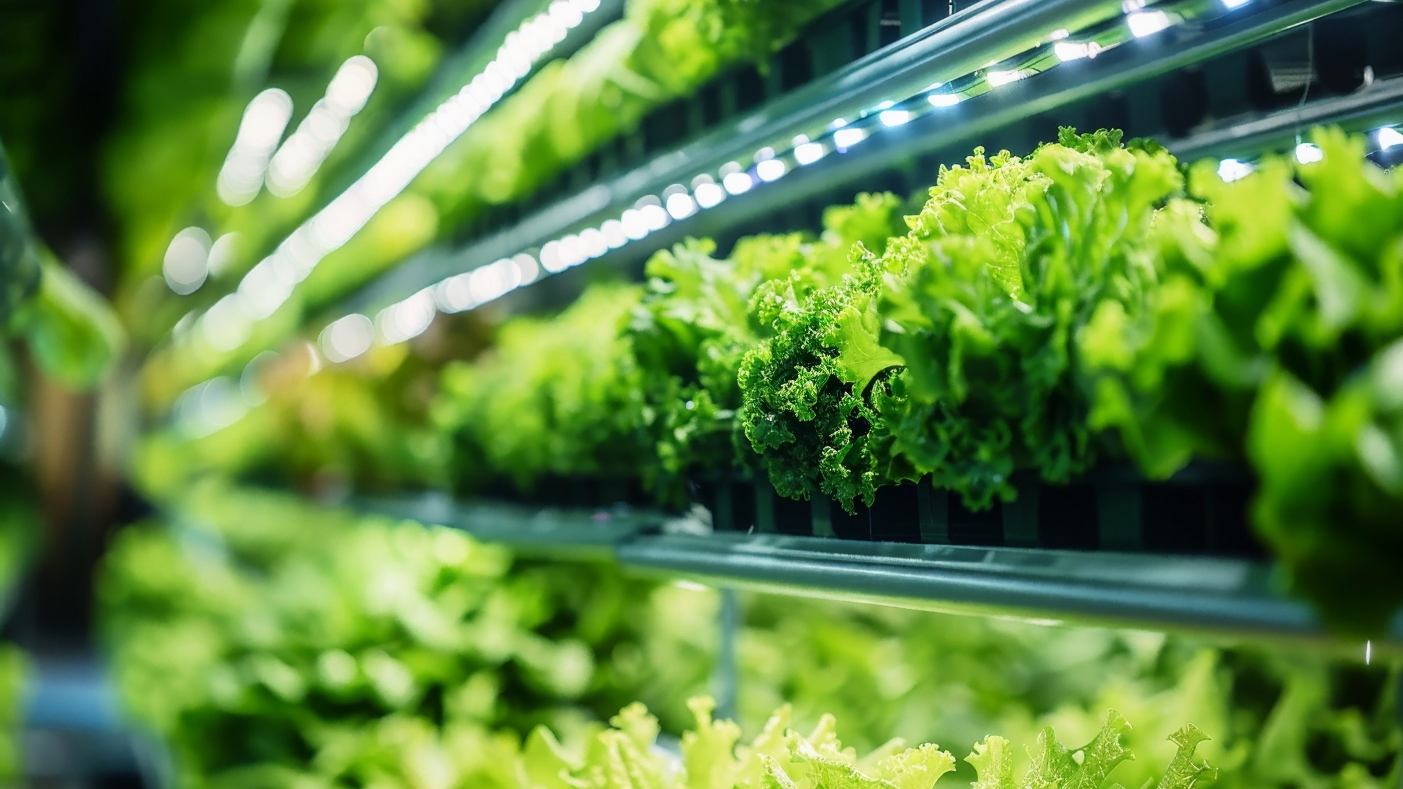 Vertical farming on aluminium infrastructure