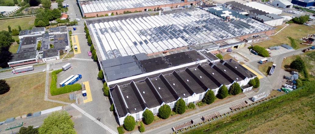 Production plant of Hydro Extrusion Drunen, part of Extruded Solutions in Benelux