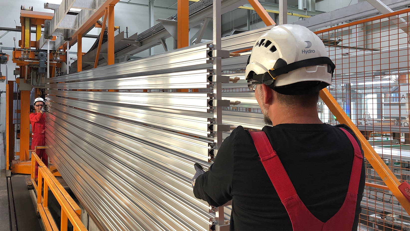 Surface-treatment of aluminum profiles