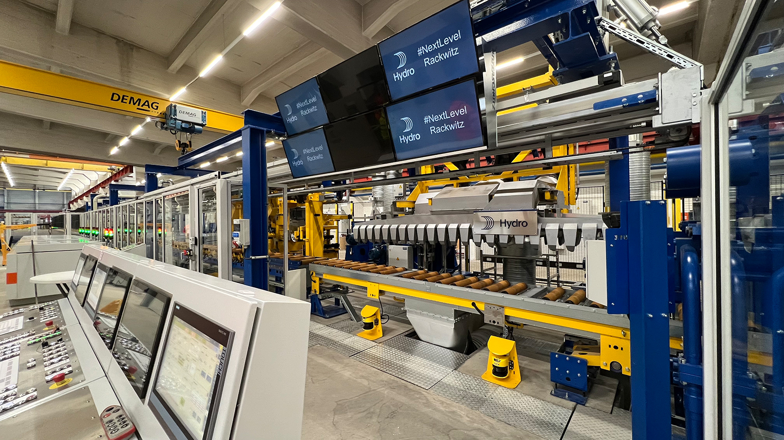 Strangpresse P22 in Rackwitz