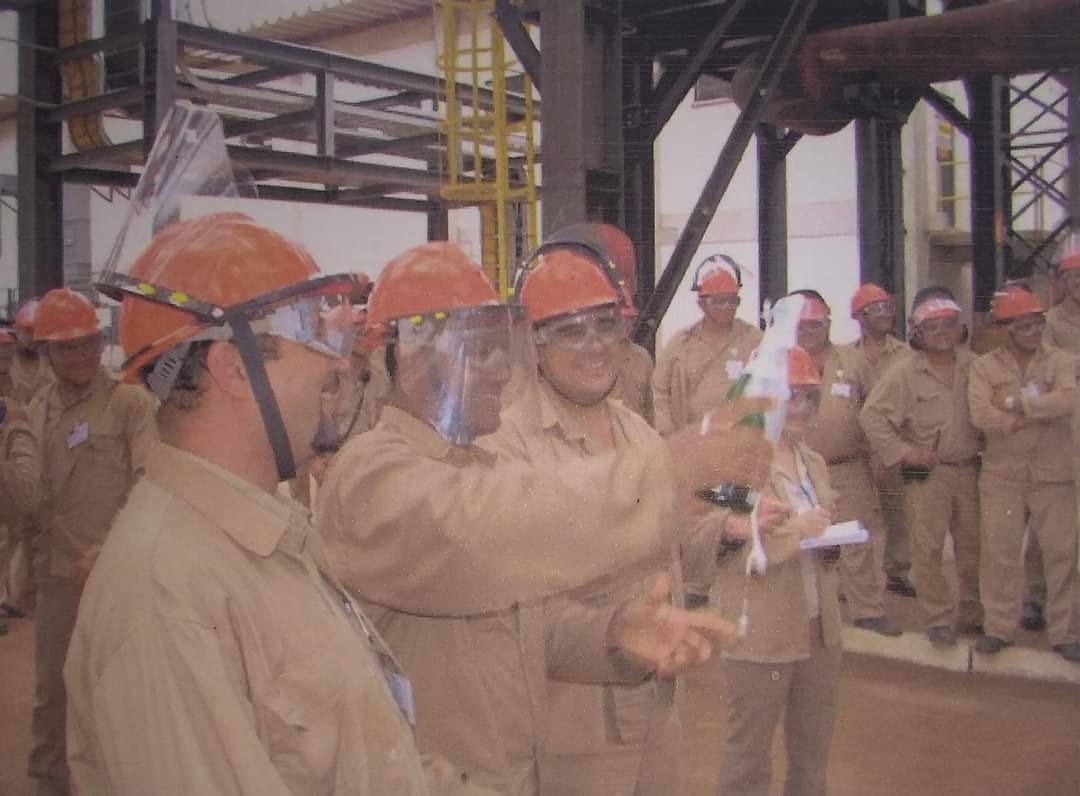 a group of people wearing protective gear