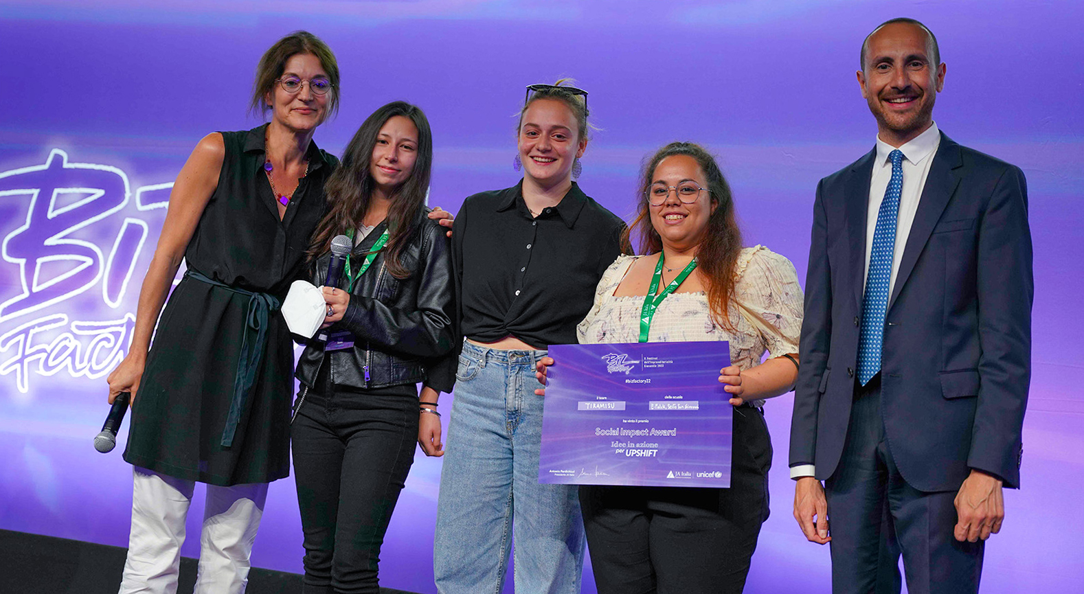 a group of people posing for a photo