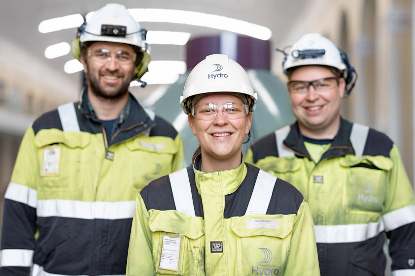 Ansatte i Hydro Energy