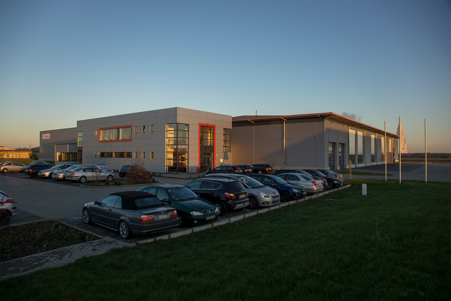 Firmengelände von Exxelin